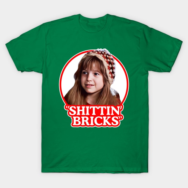 Ruby Sue Shittin' Bricks T-Shirt by darklordpug